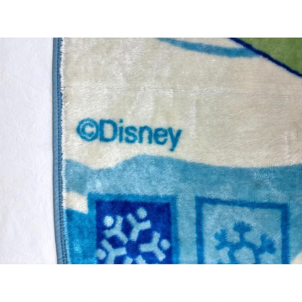 Vtg Colap Disney Mickey‎ Minnie Mouse Sled Pluto Dog Snowflake Snow Winter Plush